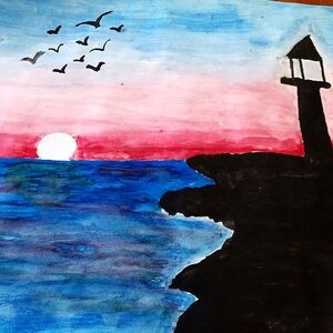 Water color painting